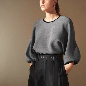 Aritzia Babaton Saberi Balloon Sleeve Sweater